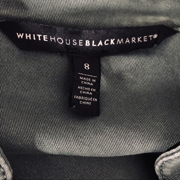 WHITE HOUSE BLACK MARKET v-neck tunic | S - Picture 3 of 6